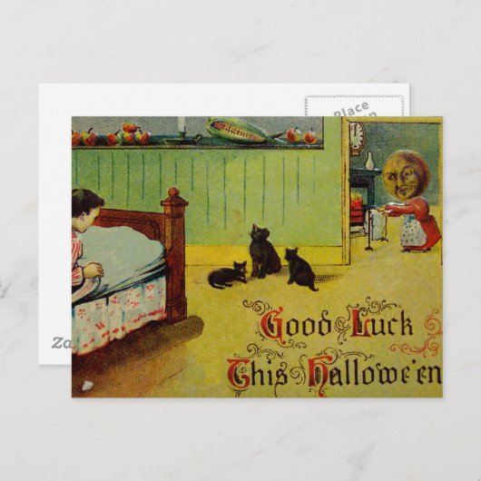 Veel succes deze Halloween ( Halloween Kaart) Briefkaart (Voorkant / Achterkant)