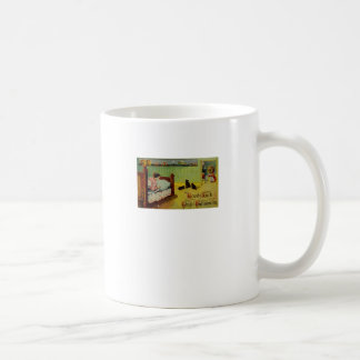 Veel Succes deze Halloween (Oude Halloweenkaart) Koffiemok