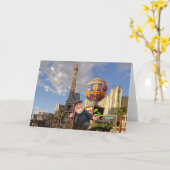 Veel succes in Vegas. Kaart (Gele Bloem)