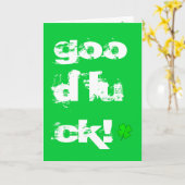 Veel Succes Kaart (Gele Bloem)
