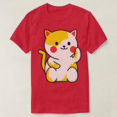 Veel succes kat tekening t-shirt (Design voorkant)
