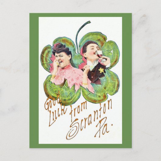 Veel succes met de Scranton PA-Post Kaart (Voorkant)