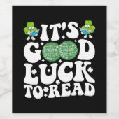 Veel succes met het lezen van St Patricks Day Disc Wijn Etiket (Enkel label)