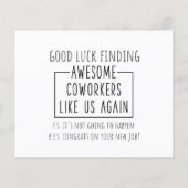 Veel succes met het vinden van geweldige collega's (Achterkant)