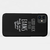 veel succes met je examens Case-Mate iPhone case (Achterkant (horizontaal))