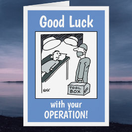 Veel succes met je operatie