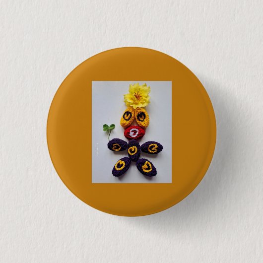 Veel Succes Ronde Button 3,2 Cm (Voorkant)