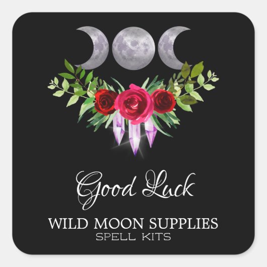 Veel succes Spell Kit Labels (Voorkant)