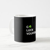 Veel succes, St Patrick Day Koffiemok (Voorkant links)