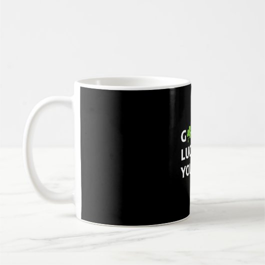 Veel succes, St Patrick Day Koffiemok (Links)
