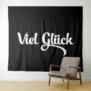 Veel succes Veel Succes Duitse Taal Wandkleed