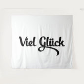 Veel succes | Veel Succes Duitse Taal Wandkleed (Voorkant (horizontaal))