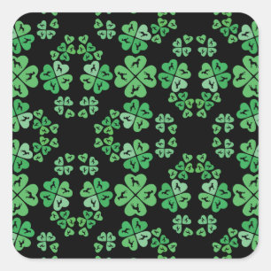 Veel Succes Vierkante Sticker