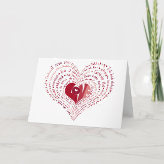 Veel talen van liefde Kaart