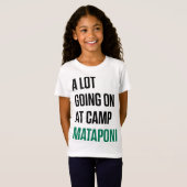 Veel te doen op kamp Mataponi T-shirt (Voorkant volledig)