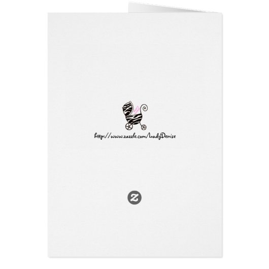 "Veel te doen over iets!" Aankondigingen baby (Achterkant)