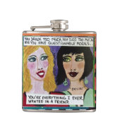 VEEL TE VEEL DRINK, DRUKT U TE VEEL HEUPFLES (Voorkant)