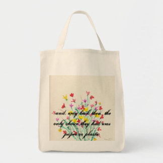 ...veel terug dan Grocery Tas