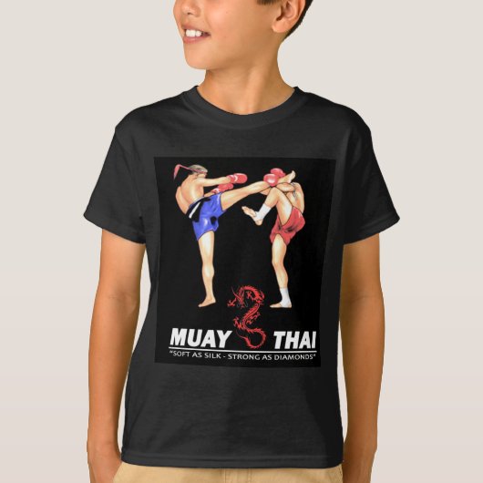 veel-thai boksen t-shirt (Voorkant)