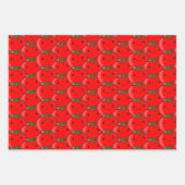 Veel Tomaat Schattige Patroon Tekening Inpakpapier Vel (Voorkant 2)