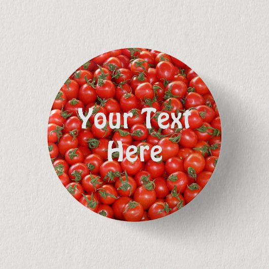 Veel tomaten Button (Voorkant)