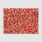 Veel tomaten van Red Cherry Tissuepapier (Voorkant)
