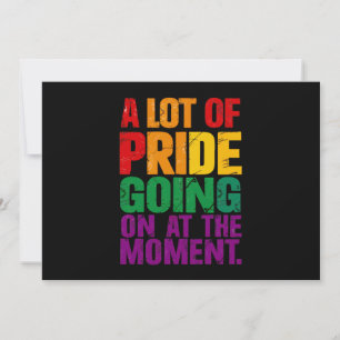 Veel trots op dit moment LHBT Pride Maand Kaart