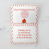 Veel Tulpen voor moeder op Mothering Zondag Kaart (Binnen)