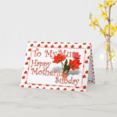 Veel Tulpen voor moeder voor 'Mothering Sunday' Kaart (Gele Bloem)