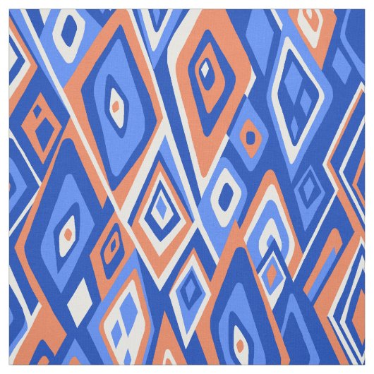 Veel uit Retro Psychedelische Samenvatting Stof (Swatch)