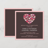 Veel uitnodigingen van de partij van de partij van (Voorkant / Achterkant)