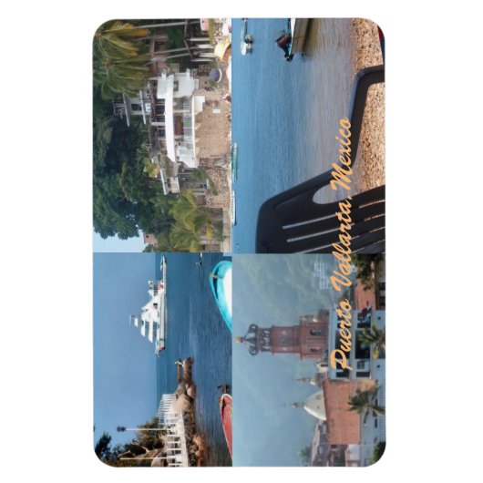 Veel uitzichten uit Puerto Vallarta Magneet (Verticaal)