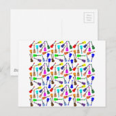 Veel Ukuleles Briefkaart (Voorkant / Achterkant)