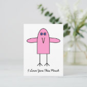 Veel van jullie briefkaart (Staand voorkant)