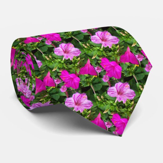 Veel van vier O'clocks Stropdas (Opgerold)