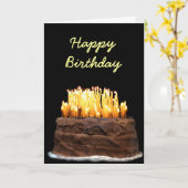 Veel verder dan de verjaardag van de heuvel kaart (Gele Bloem)