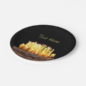 Veel verder dan de verjaardag van de heuvel papieren bordje (Gekanteld)