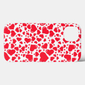 Veel verschillende rode harten Valentijnsdag Case-Mate iPhone Case (Achterkant (horizontaal))