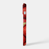 Veel verse aardbeien iPhone 15 case (Linkerkant)