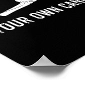 Veel vertrouwen weinigen houden altijd van je eige poster (Hoek)