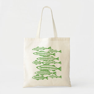 Veel vis - Avocado Green Tote Bag