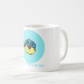 Veel vis in het Zee Koffiemok (Voorkant rechts)