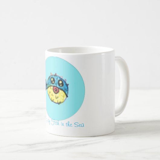 Veel vis in het Zee Koffiemok (Voorkant rechts)