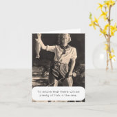 Veel vis in het zee vangen & loslaten leuk schatti kaart (Gele Bloem)