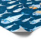 Veel vis - poster (Hoek)