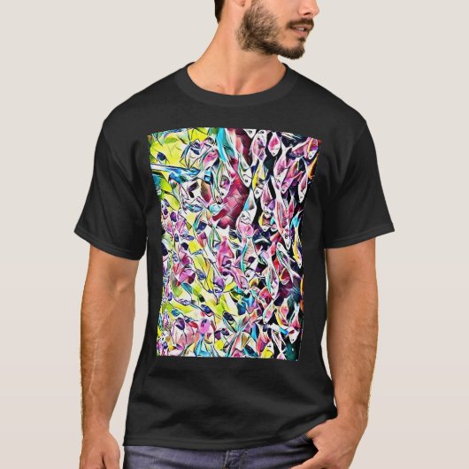veel vissen t-shirt (Voorkant)