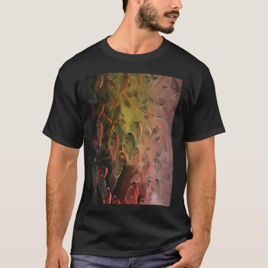veel vissen t-shirt (Voorkant)