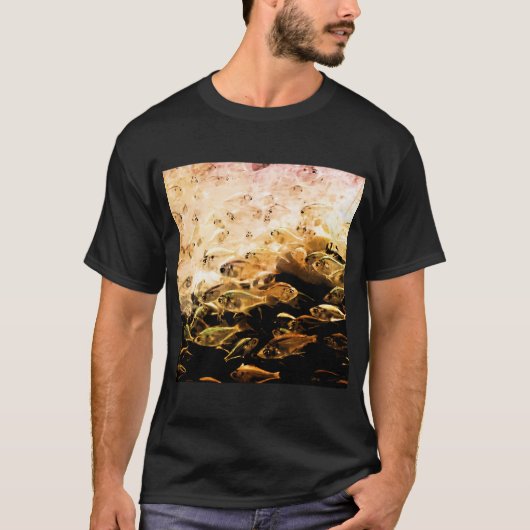 veel vissen t-shirt (Voorkant)