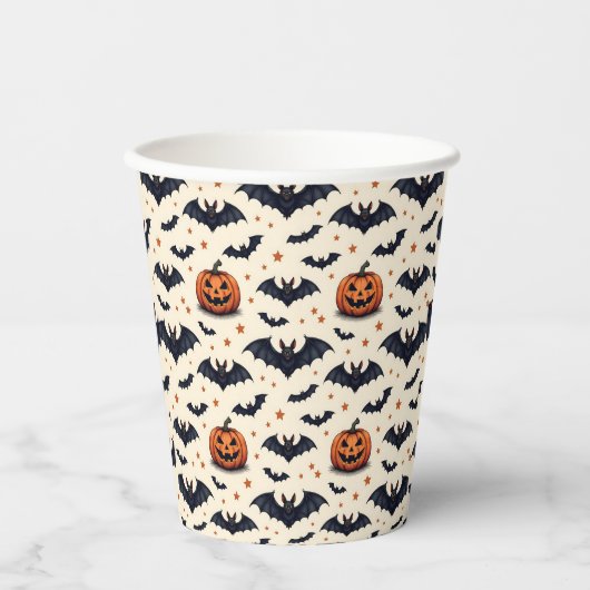 Veel vleermuizen papieren bekers (Voorkant)