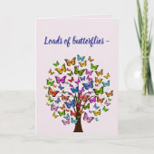 VEEL VLINDERS KRIJGEN GOED KAART (Voorkant)